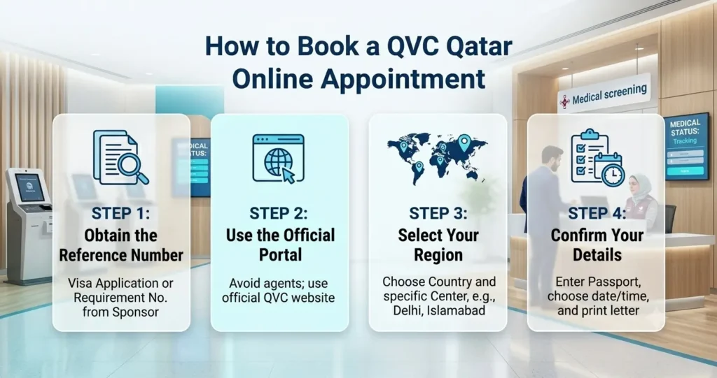How to Book a QVC Qatar Online Appointment