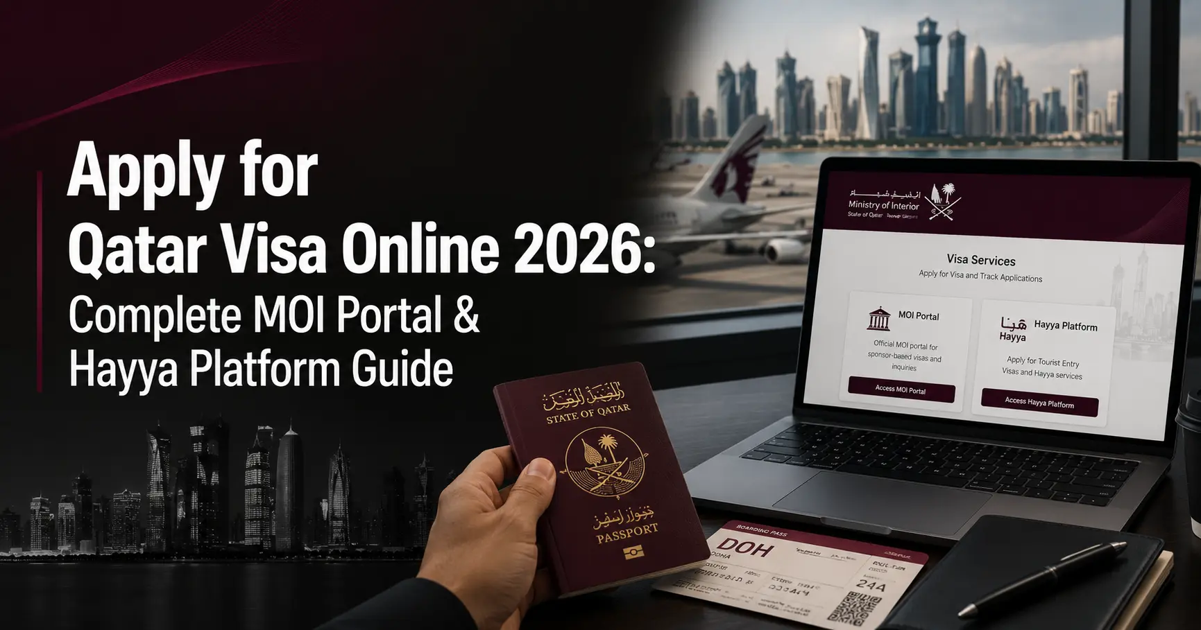 apply for qatar visa online