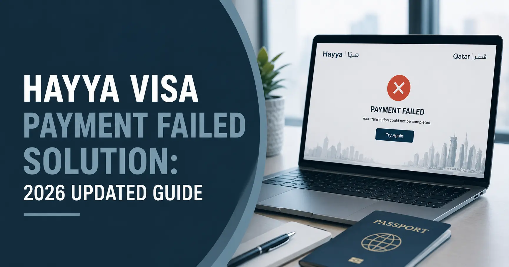hayya visa payment failed solution